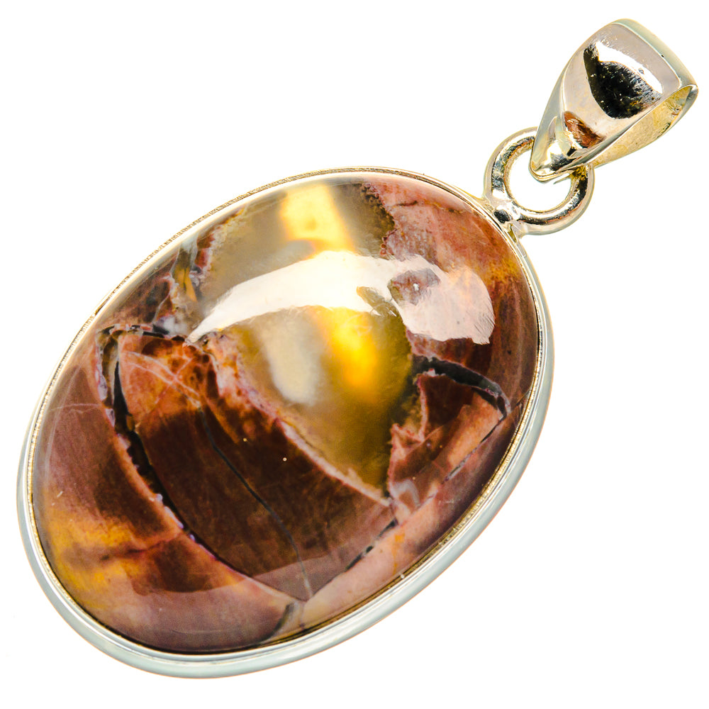 Butterfly Jasper Pendants handcrafted by Ana Silver Co - PD22486