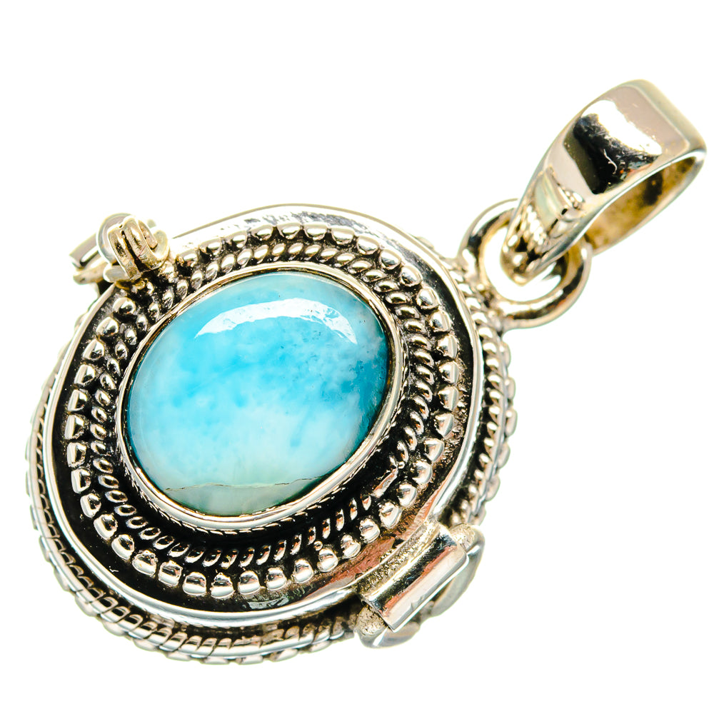 Larimar Pendants handcrafted by Ana Silver Co - PD22518 - Photo 2