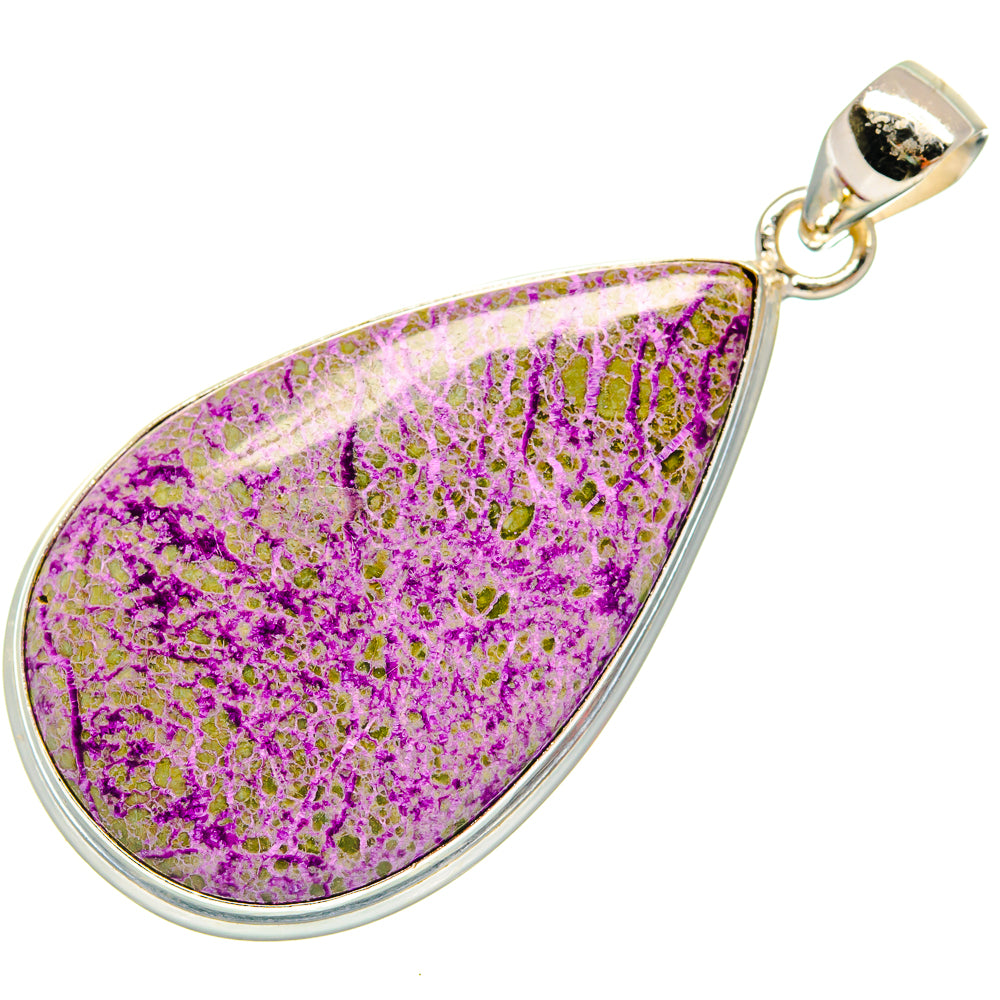Stichtite Pendants handcrafted by Ana Silver Co - PD22526 - Photo 2