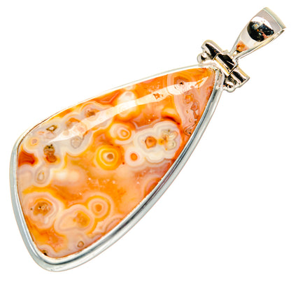 Ocean Jasper Pendants handcrafted by Ana Silver Co - PD22527 - Photo 2