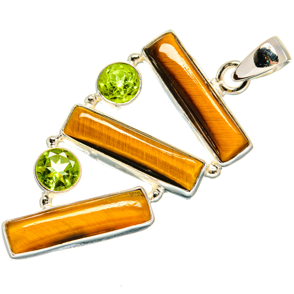Tiger Eye Pendants handcrafted by Ana Silver Co - PD22541 - Photo 2