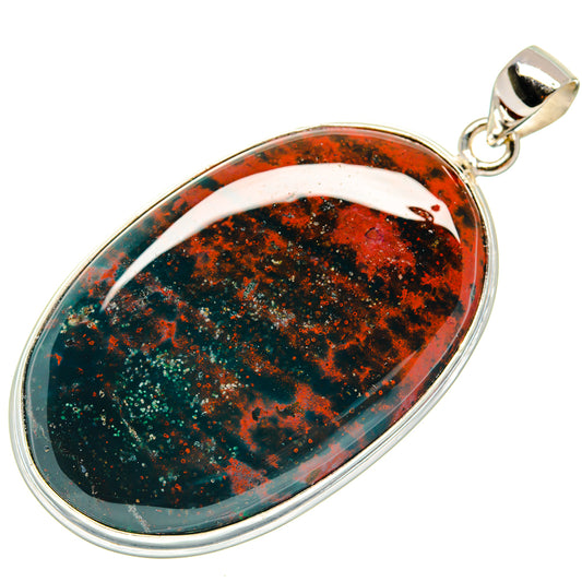 Bloodstone Pendants handcrafted by Ana Silver Co - PD22544 - Photo 2