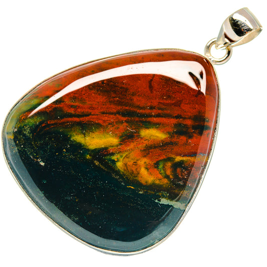 Bloodstone Pendants handcrafted by Ana Silver Co - PD22549