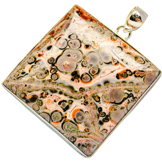 Poppy Jasper Pendants handcrafted by Ana Silver Co - PD22553 - Photo 2