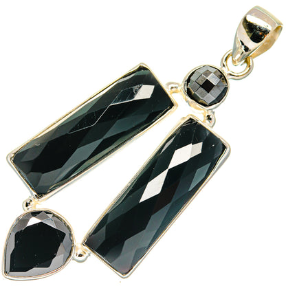Black Onyx Pendants handcrafted by Ana Silver Co - PD22557