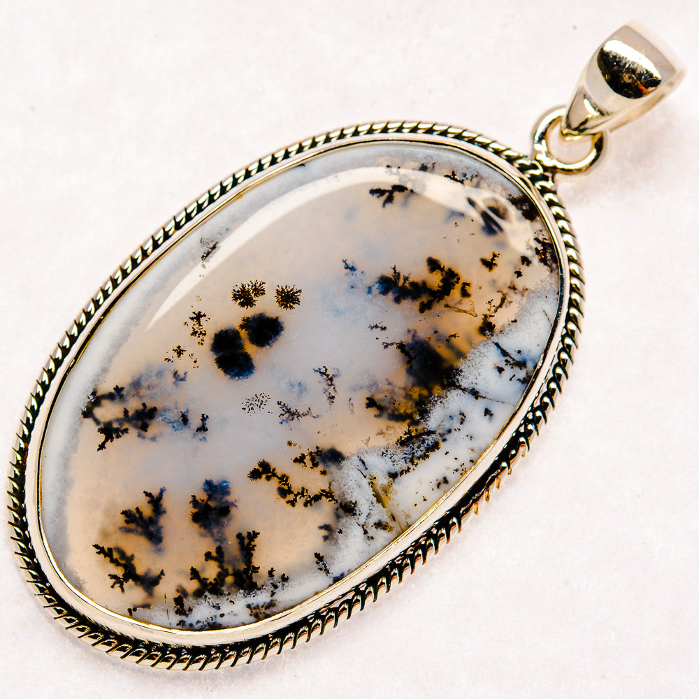 Dendritic Opal Pendants handcrafted by Ana Silver Co - PD22592 - Photo 2