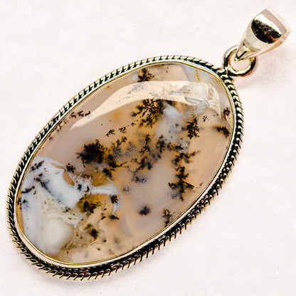 Dendritic Opal Pendants handcrafted by Ana Silver Co - PD22593 - Photo 2