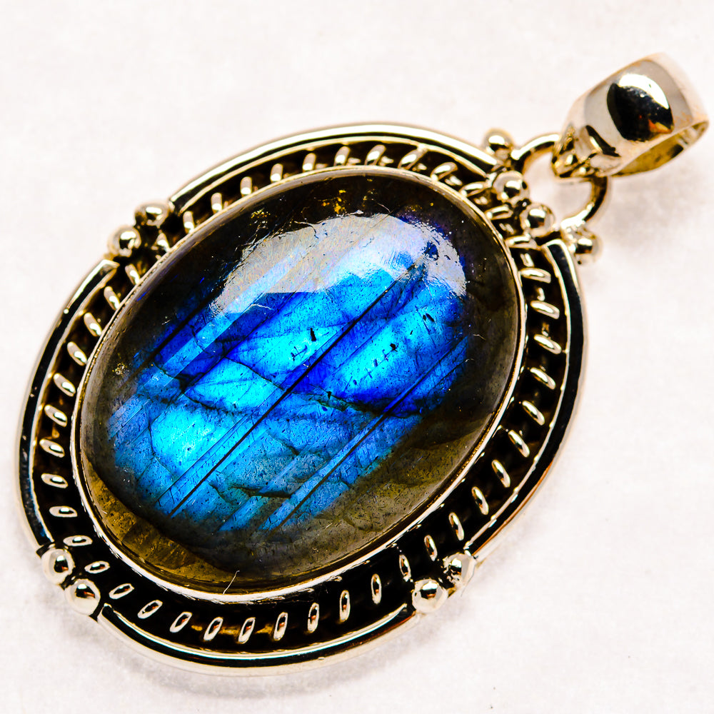 Labradorite Pendants handcrafted by Ana Silver Co - PD22606