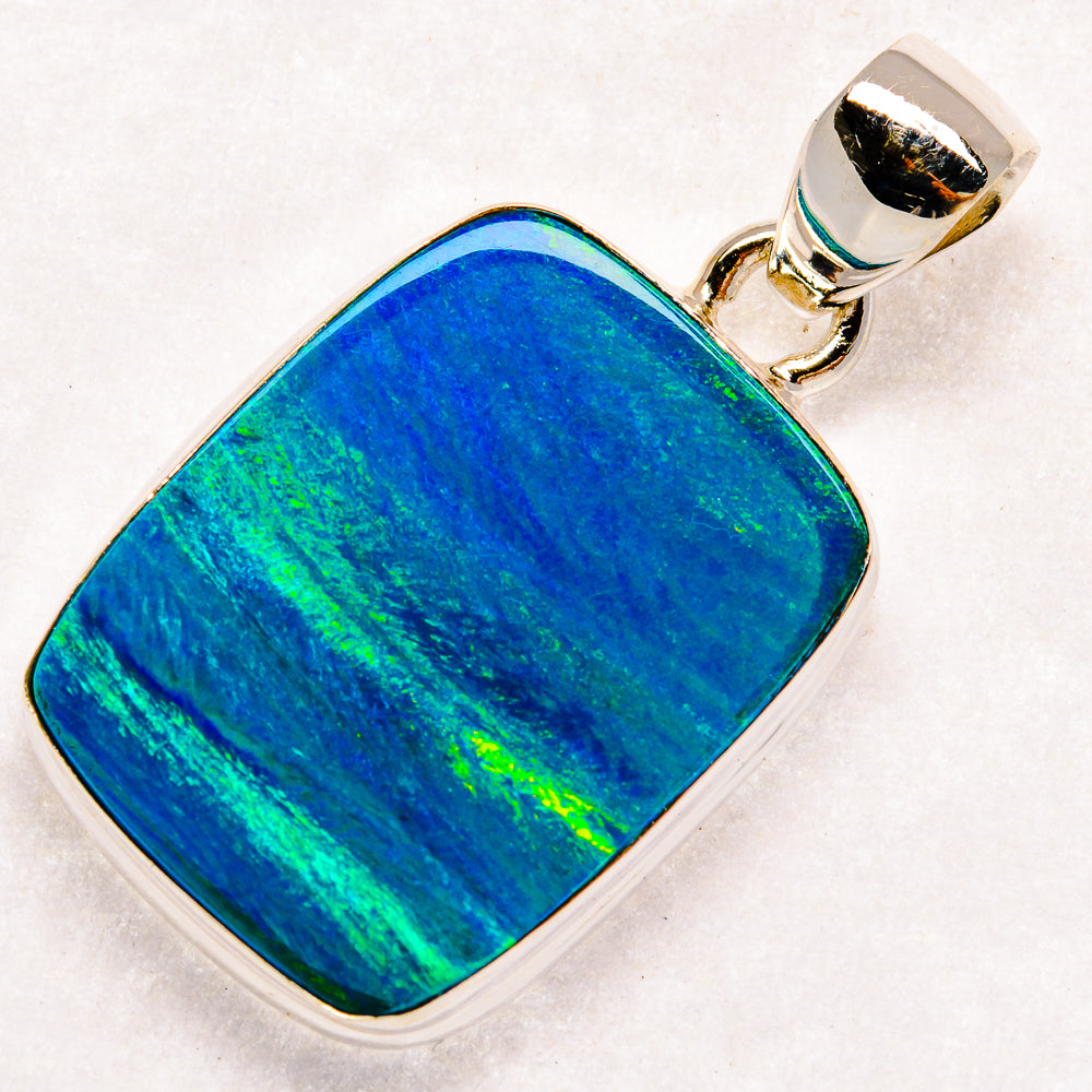 Aura Opal Pendants handcrafted by Ana Silver Co - PD22624