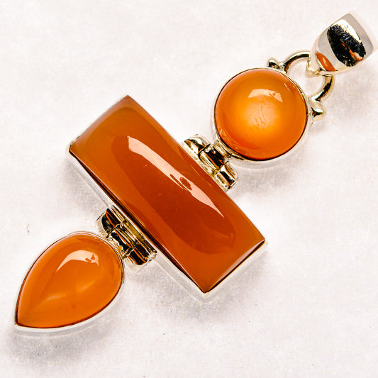 Sunstone Pendants handcrafted by Ana Silver Co - PD22638