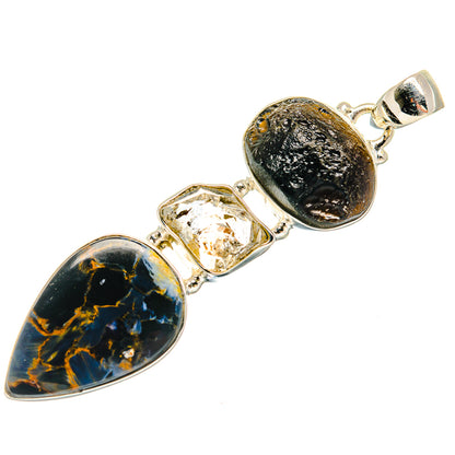 Pietersite Pendants handcrafted by Ana Silver Co - PD22648