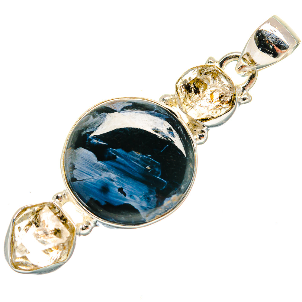 Pietersite Pendants handcrafted by Ana Silver Co - PD22654 - Photo 2