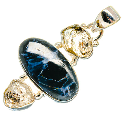 Pietersite Pendants handcrafted by Ana Silver Co - PD22655 - Photo 2