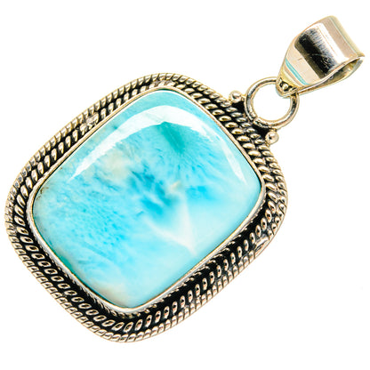 Larimar Pendants handcrafted by Ana Silver Co - PD22658