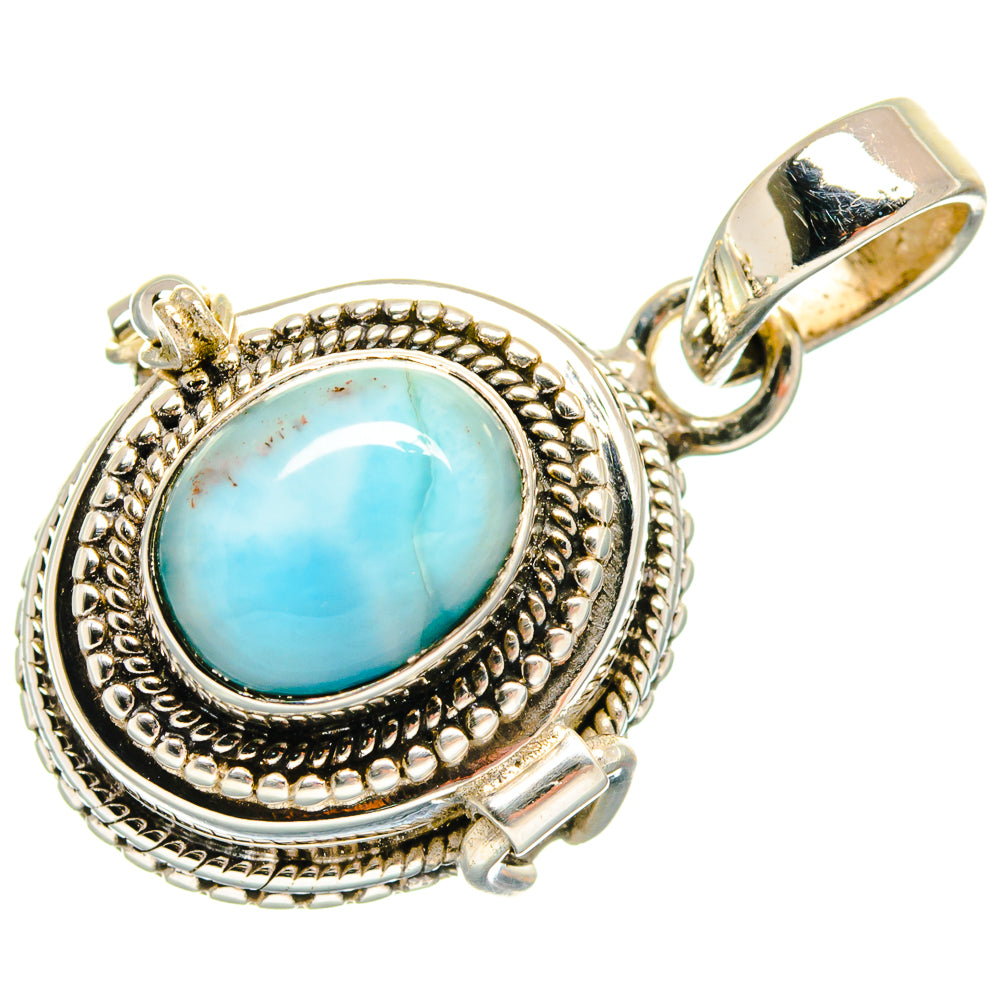 Larimar Pendants handcrafted by Ana Silver Co - PD22671 - Photo 2