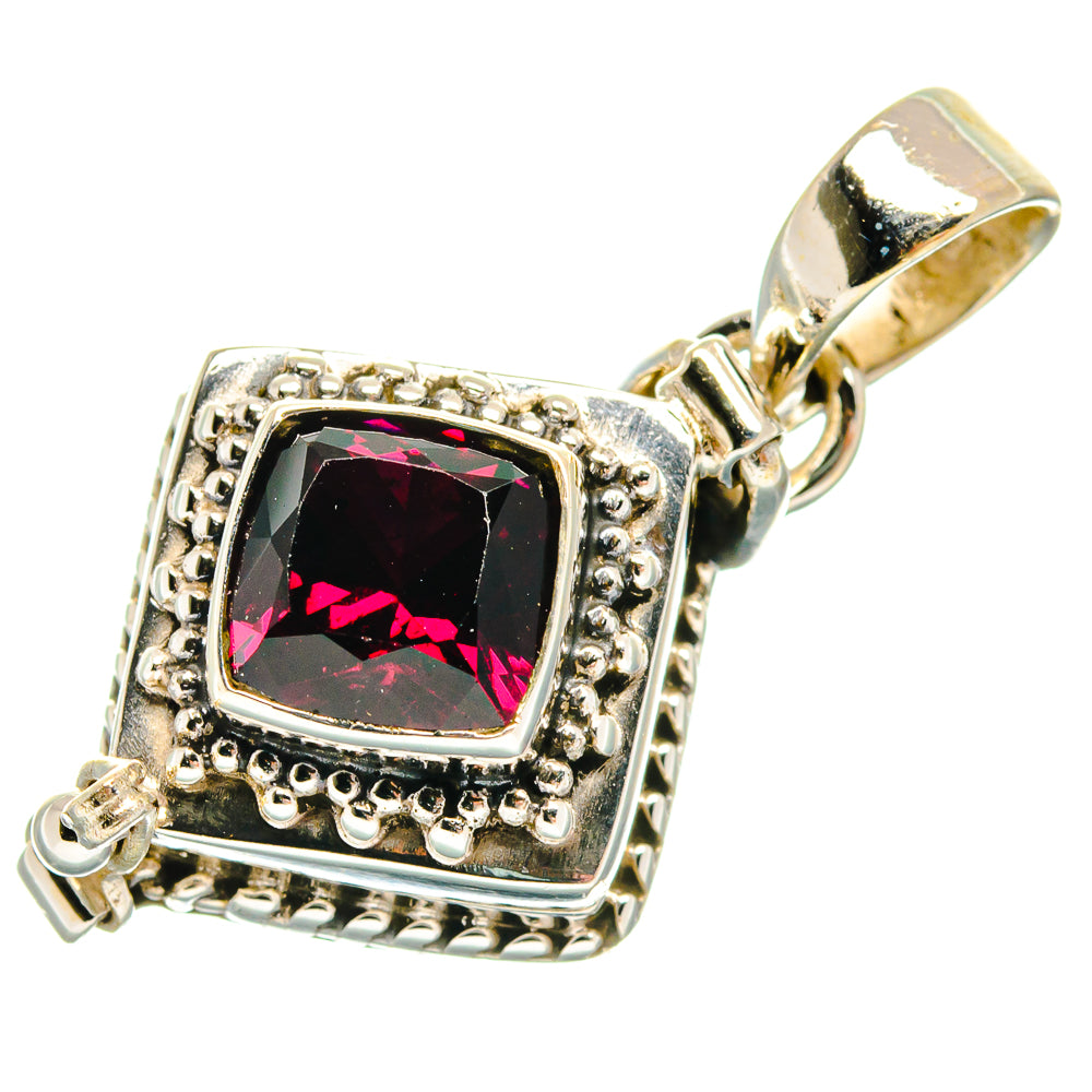 Garnet Pendants handcrafted by Ana Silver Co - PD22673