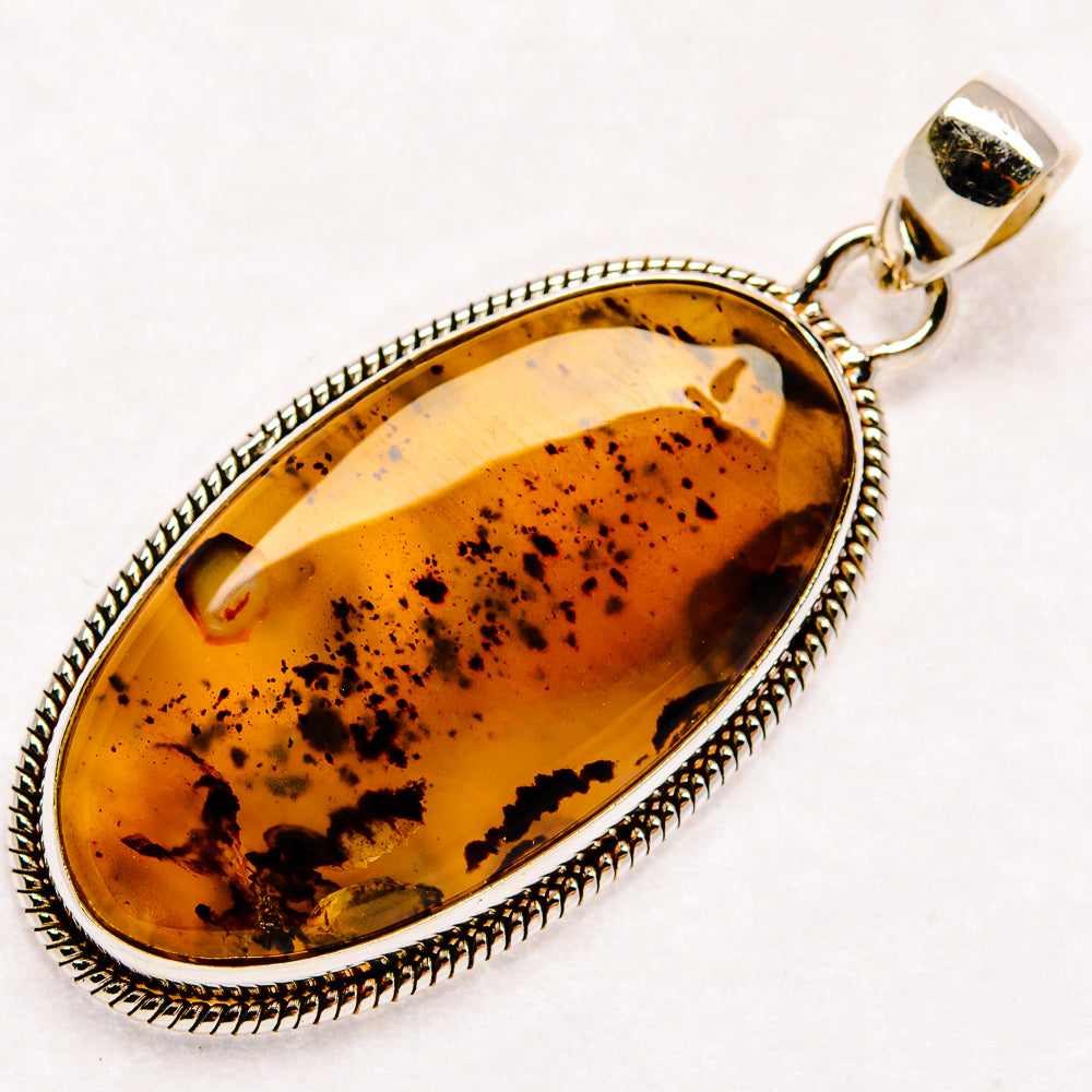 Montana Agate Pendants handcrafted by Ana Silver Co - PD22713 - Photo 2