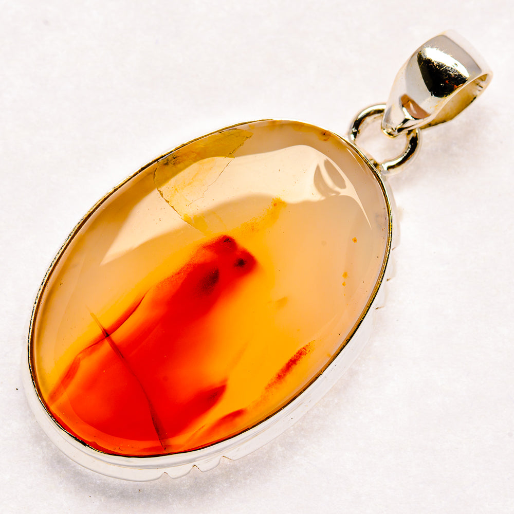 Montana Agate Pendants handcrafted by Ana Silver Co - PD22717 - Photo 2