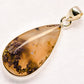 Indonesian Plume Agate Pendants handcrafted by Ana Silver Co - PD22727 - Photo 2