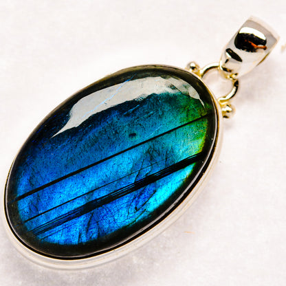 Labradorite Pendants handcrafted by Ana Silver Co - PD22739 - Photo 2