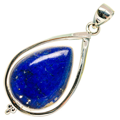 Lapis Lazuli Pendants handcrafted by Ana Silver Co - PD22744 - Photo 2