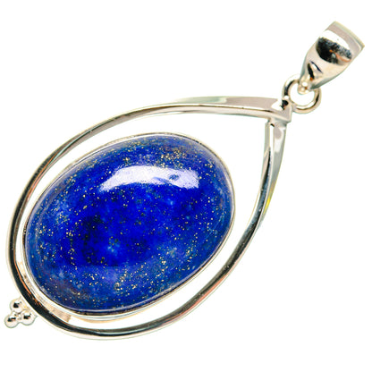 Lapis Lazuli Pendants handcrafted by Ana Silver Co - PD22746 - Photo 2