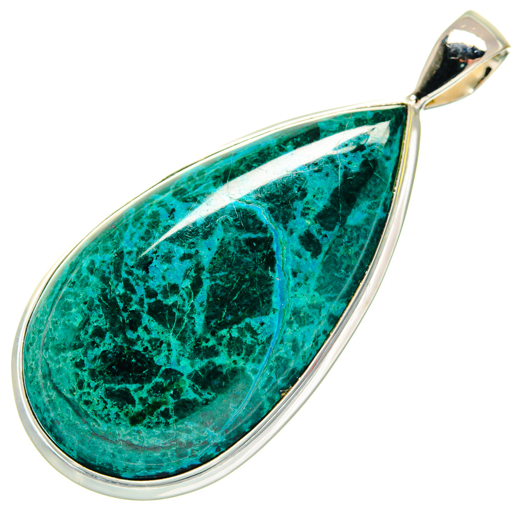 Chrysocolla Pendants handcrafted by Ana Silver Co - PD22761 - Photo 2