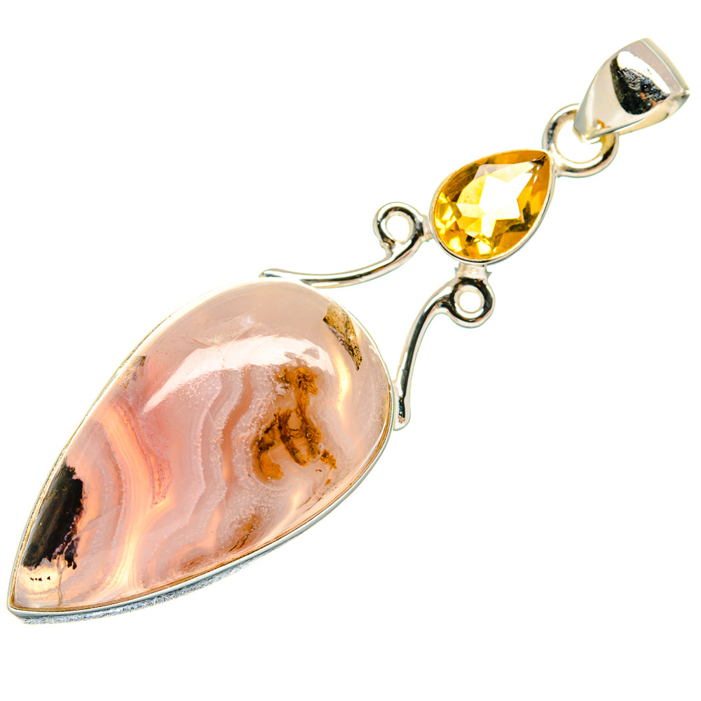 Ocean Jasper Pendants handcrafted by Ana Silver Co - PD22773 - Photo 2