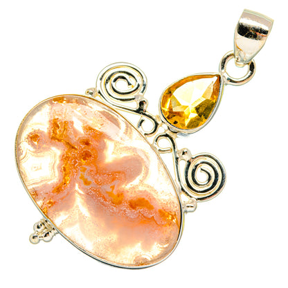 Ocean Jasper Pendants handcrafted by Ana Silver Co - PD22781 - Photo 2