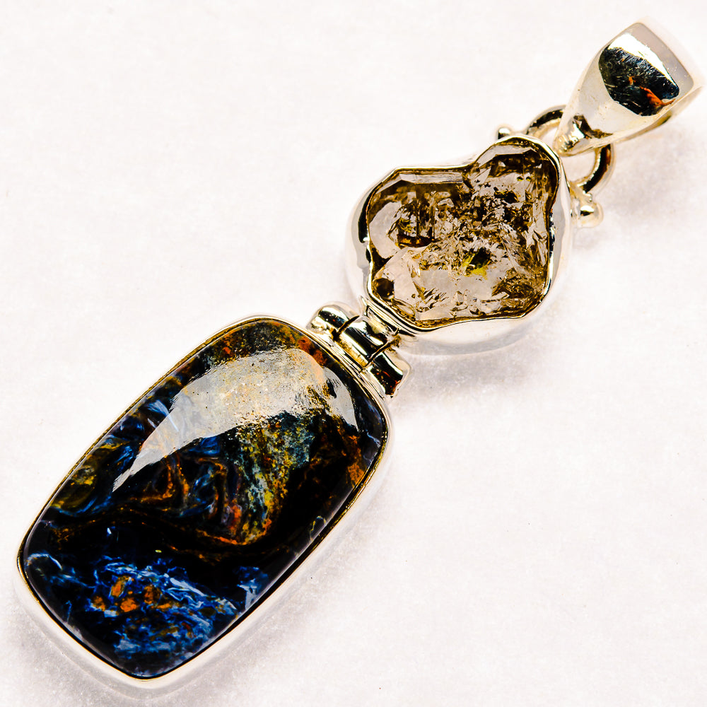 Pietersite Pendants handcrafted by Ana Silver Co - PD22807 - Photo 2