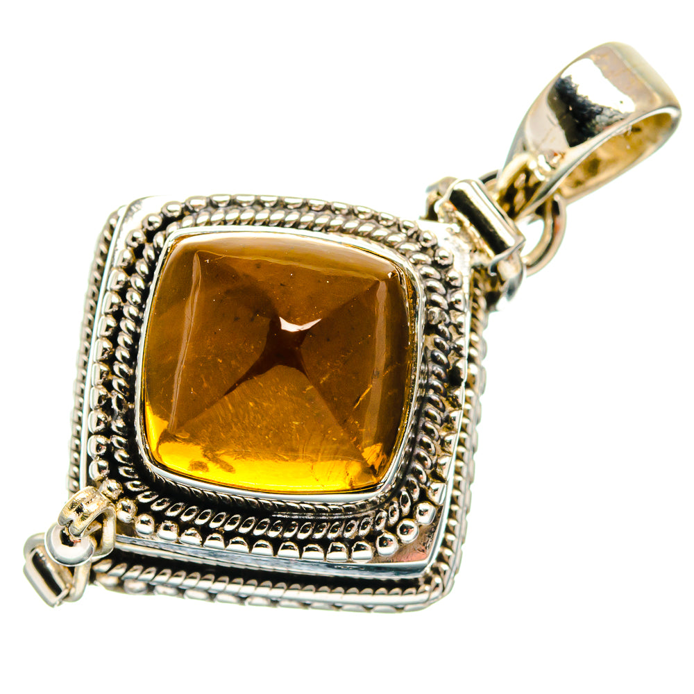 Citrine Pendants handcrafted by Ana Silver Co - PD22816 - Photo 2