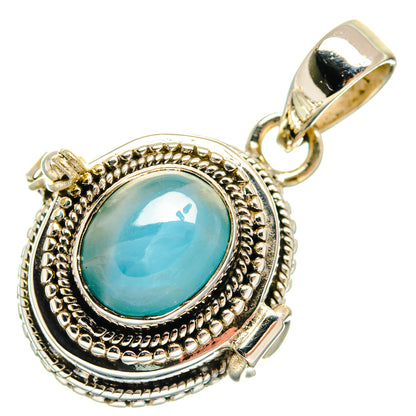 Larimar Pendants handcrafted by Ana Silver Co - PD22817 - Photo 2