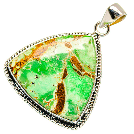 Variscite Pendants handcrafted by Ana Silver Co - PD22825 - Photo 2