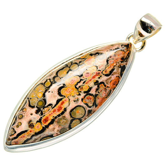 Poppy Jasper Pendants handcrafted by Ana Silver Co - PD22834 - Photo 2