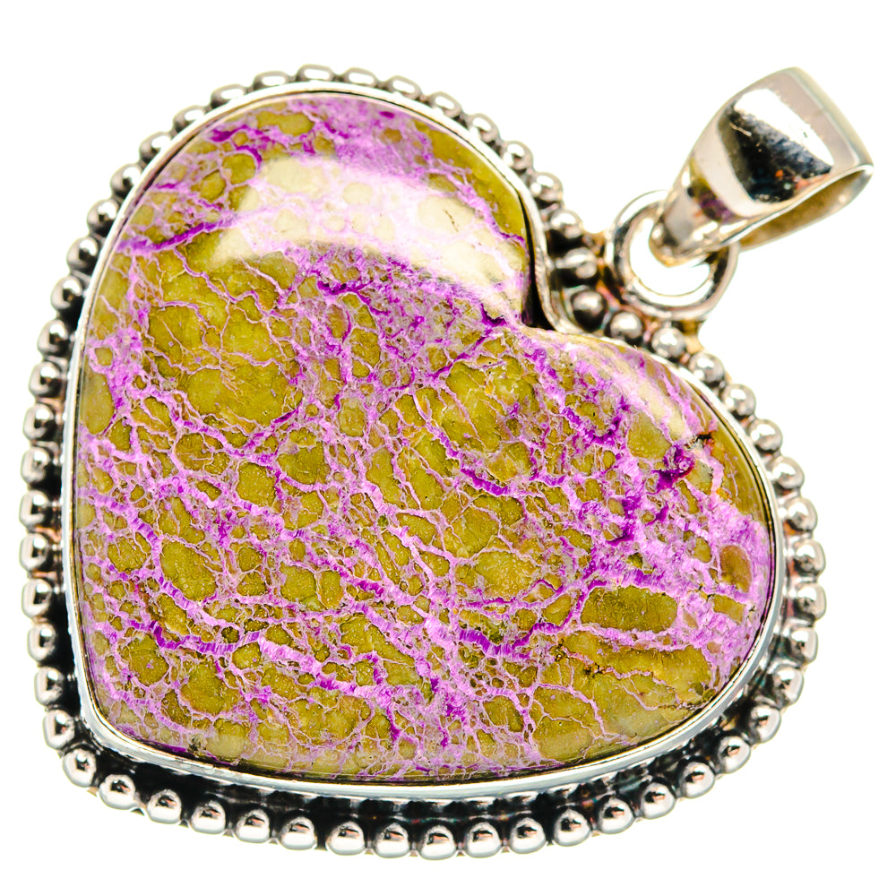 Stichtite Pendants handcrafted by Ana Silver Co - PD22838 - Photo 2