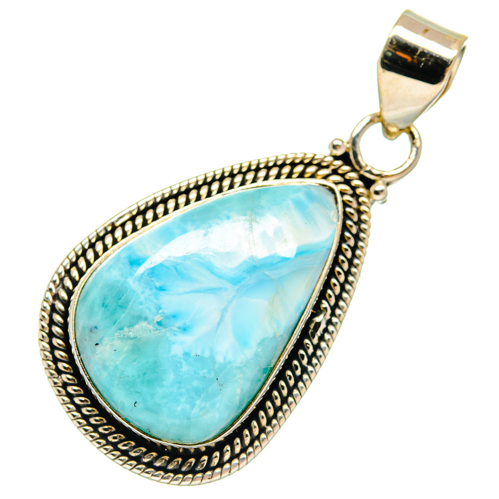 Larimar Pendants handcrafted by Ana Silver Co - PD22844 - Photo 2