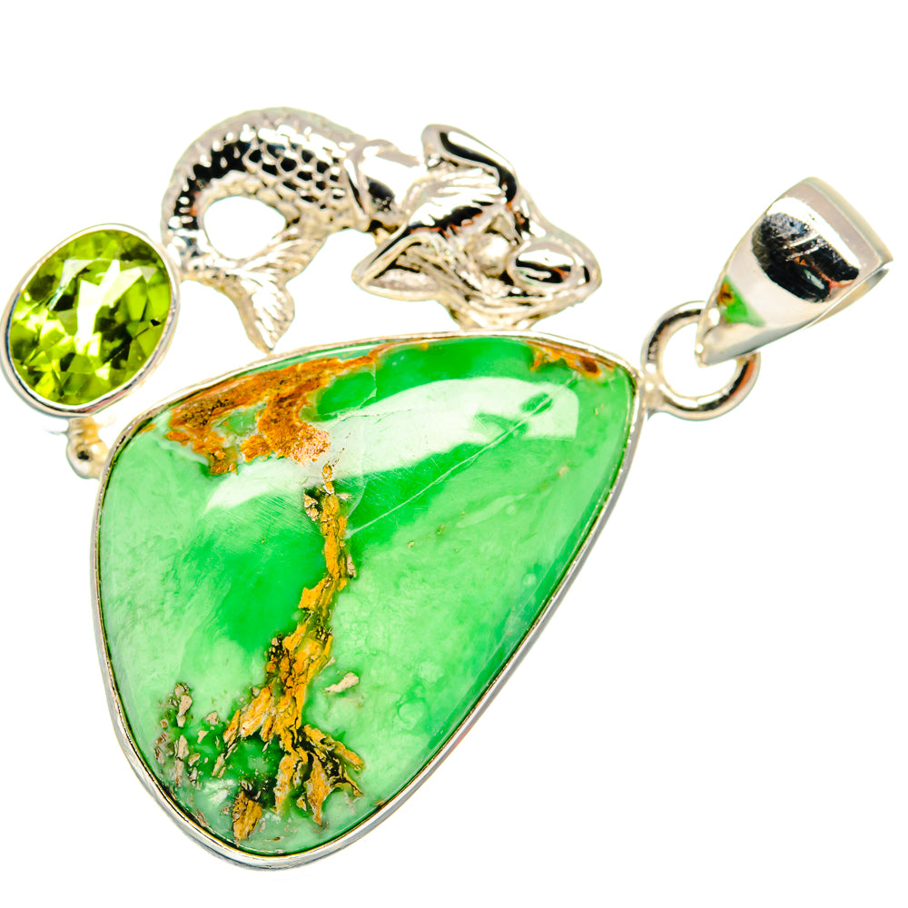 Variscite Pendants handcrafted by Ana Silver Co - PD22853 - Photo 2