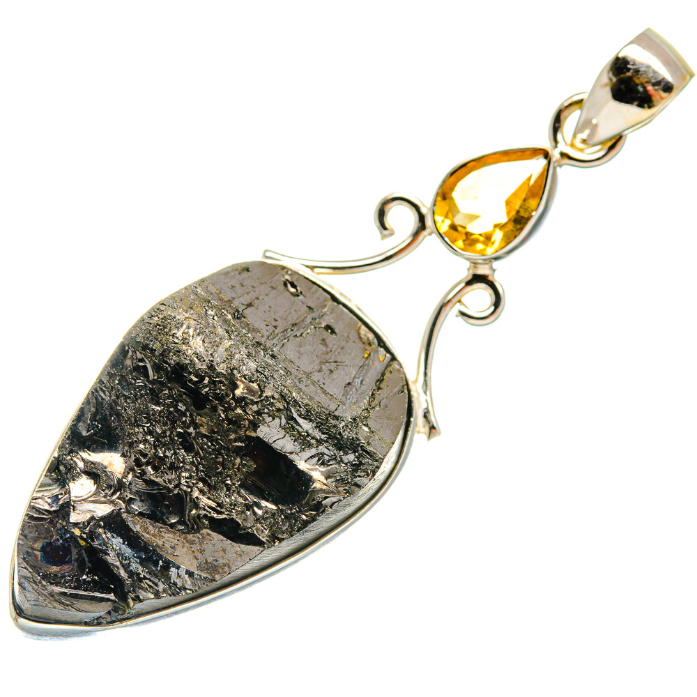 Shungite Pendants handcrafted by Ana Silver Co - PD22868 - Photo 2