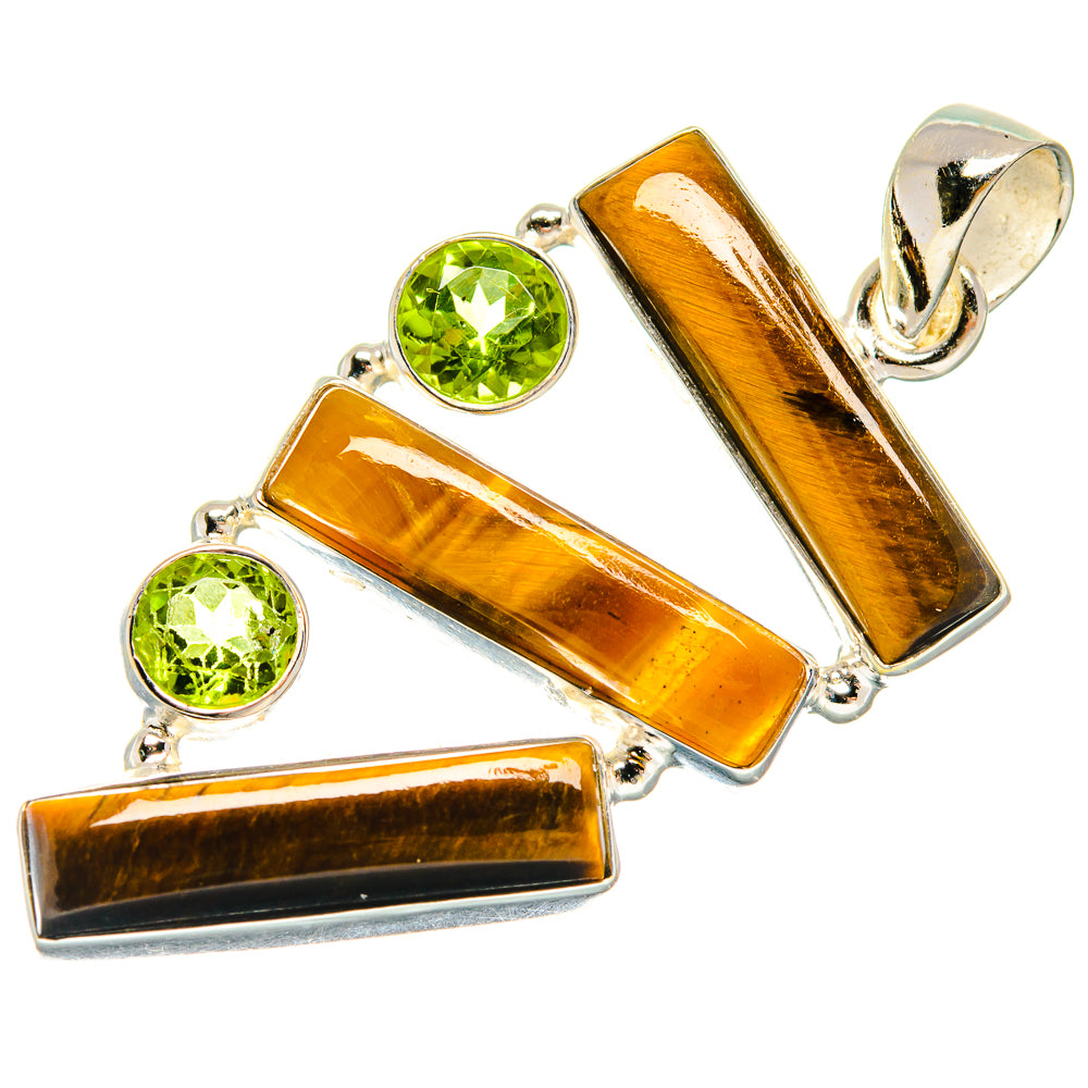 Tiger Eye Pendants handcrafted by Ana Silver Co - PD22871 - Photo 2