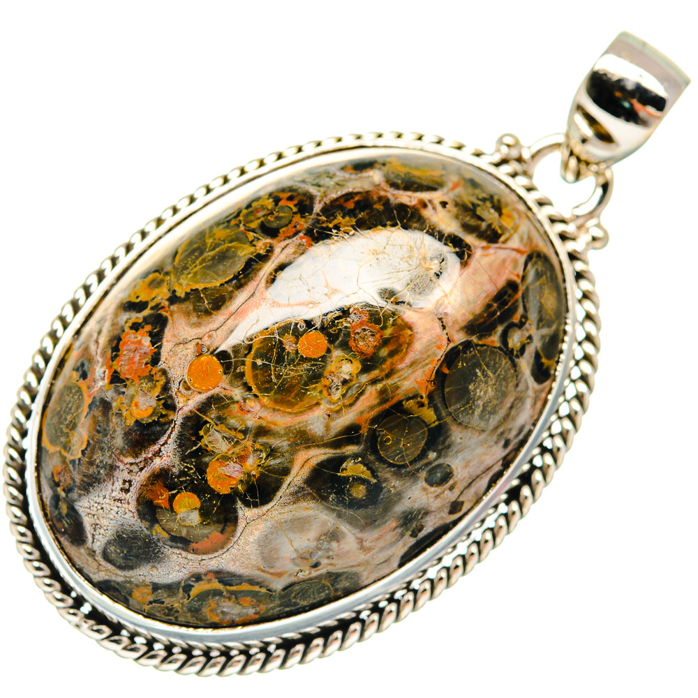 Poppy Jasper Pendants handcrafted by Ana Silver Co - PD22873 - Photo 2