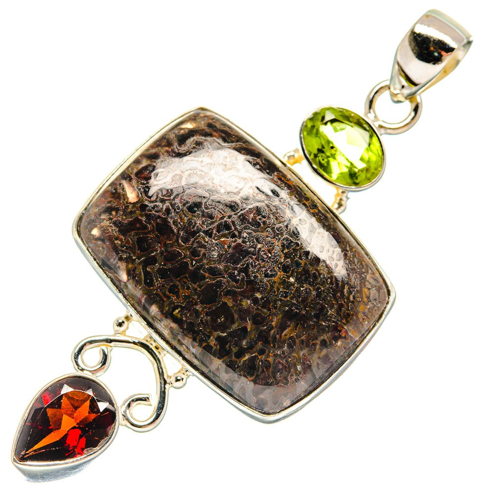 Dinosaur Bone Pendants handcrafted by Ana Silver Co - PD22875 - Photo 2