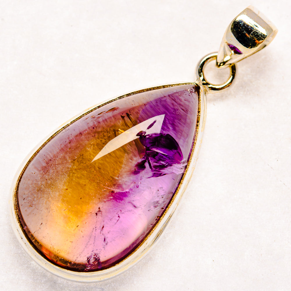 Ametrine Pendants handcrafted by Ana Silver Co - PD22905 - Photo 2