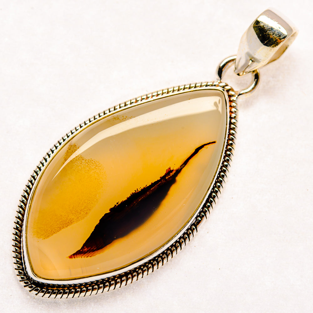 Montana Agate Pendants handcrafted by Ana Silver Co - PD22919 - Photo 2