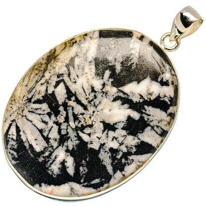 Chrysanthemum Stone Pendants handcrafted by Ana Silver Co - PD22959 - Photo 2