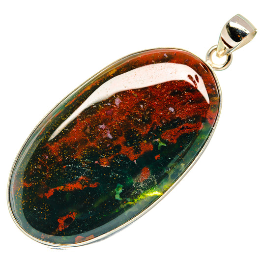 Bloodstone Pendants handcrafted by Ana Silver Co - PD22968 - Photo 2