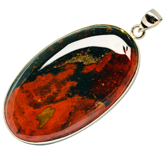 Bloodstone Pendants handcrafted by Ana Silver Co - PD22971 - Photo 2