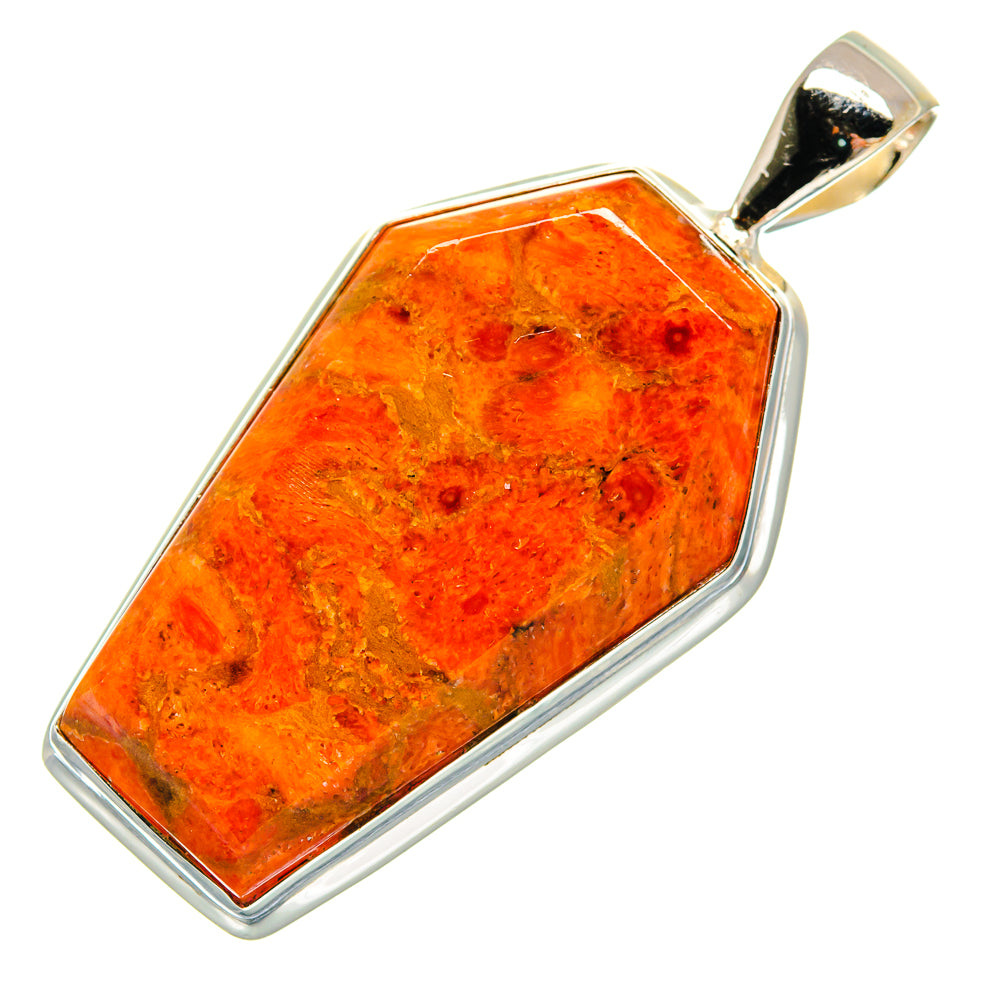 Sponge Coral Pendants handcrafted by Ana Silver Co - PD22975 - Photo 2