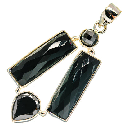 Black Onyx Pendants handcrafted by Ana Silver Co - PD22980 - Photo 2