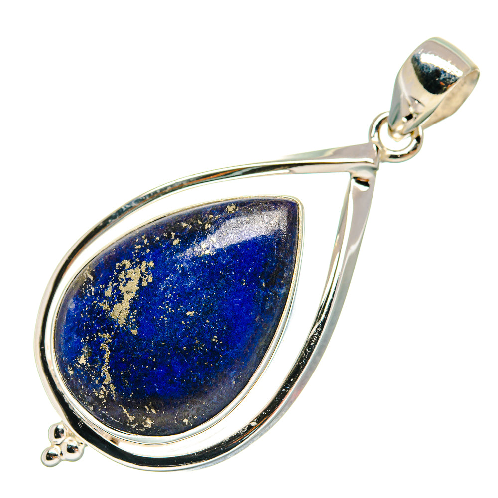 Lapis Lazuli Pendants handcrafted by Ana Silver Co - PD22988 - Photo 2