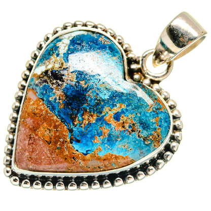 Shattuckite Pendants handcrafted by Ana Silver Co - PD23004 - Photo 2